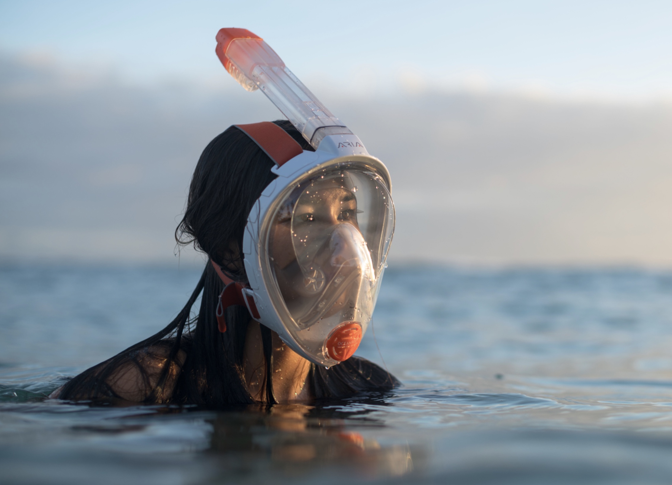 Full face snorkel mask with glasses online